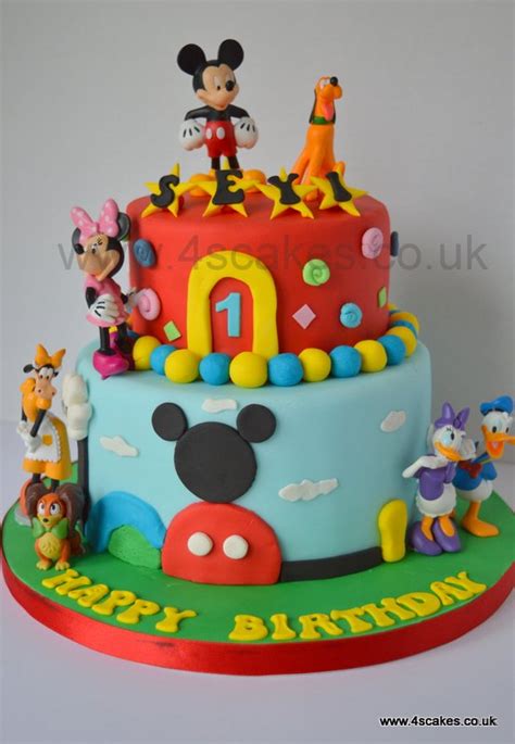Get a mickey mouse doll chop his head off and take out the insides you have successfully killed a doll you are a murderer. Birthday Cake for Boys - 4S Cakes- Wedding cake maker in ...