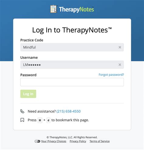 New Therapynotes™ Login Experience
