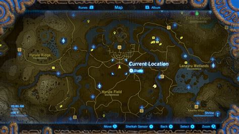 Breath Of The Wild Memories Map Maping Resources