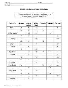 This general chemistry video tutorial focuses on avogadro's number and how it's used to convert moles to atoms. 34 Calculating Atomic Mass Worksheet Answers - Worksheet ...