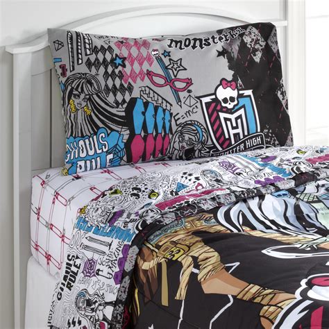 Best comforter sets to buy in 2021 (top 5 latest review). Monster High Girl's Twin Sheet Set - Home - Bed & Bath ...