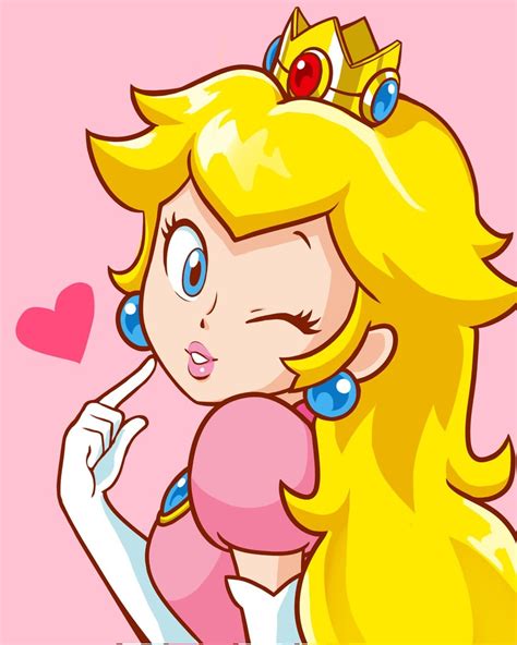 Princess Peach Mario Drawn By Guichibo Danbooru