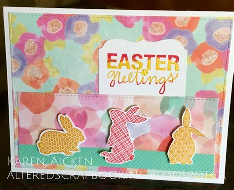 Altered Scrapbooking Three Easter Cards