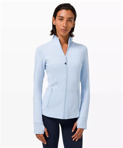 Lululemon Define Jacket Luon In Blue Linen Modesens