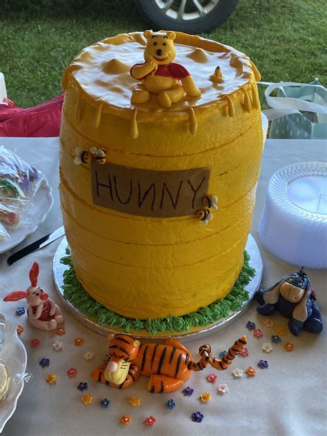 Poohs Honey Pot And Friends Honey Pot Birthday Cake Cake