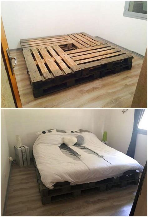 Twin pallet bed for drawers. A unique pallet bed frame idea is all visible here for you ...