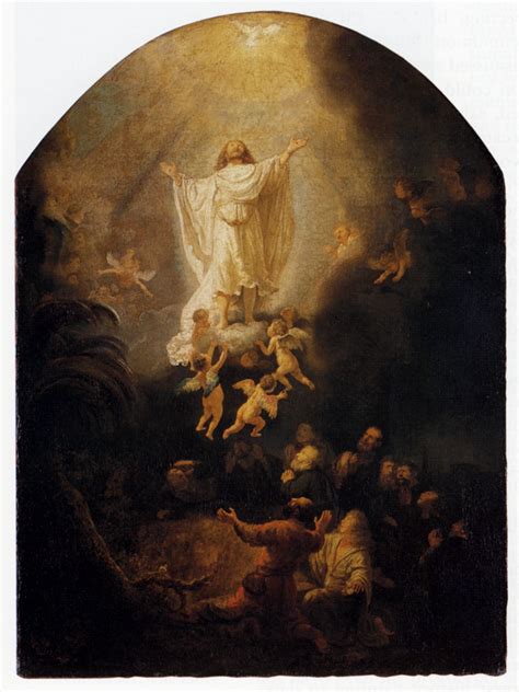 The Ascension Of Christ 1636 Rembrandt