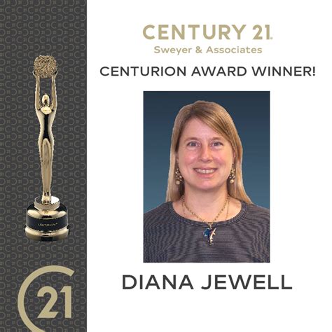 Diana Jewell Earns Centurion Award Eastern North Carolina Real