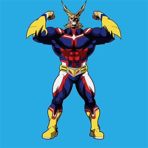 All Might Boku No Hero By Bawy On Dribbble