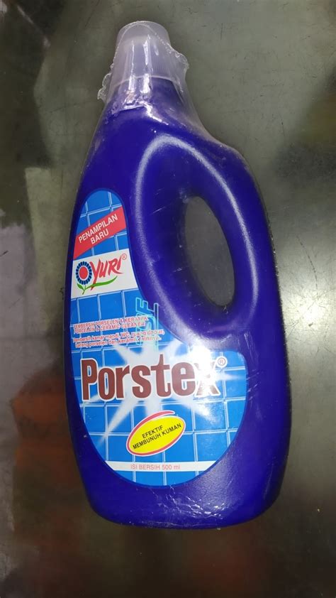 Yuri Porstex 500ml Pembersih Porselen And Keramik Kamar Mandi Wc Ruang