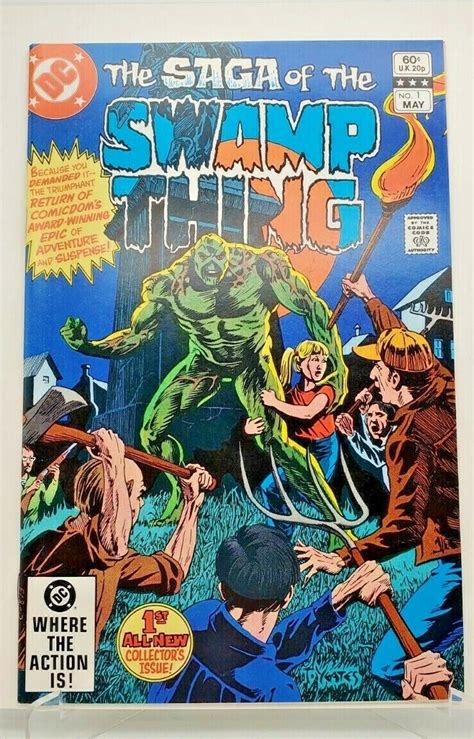 Saga Of The Swamp Thing 1 Dc Comics 1982 Phantom Stranger Back Up
