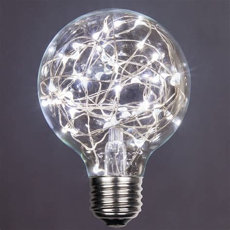 G80 Cool White Ledimagine Tm Fairy Light Bulb