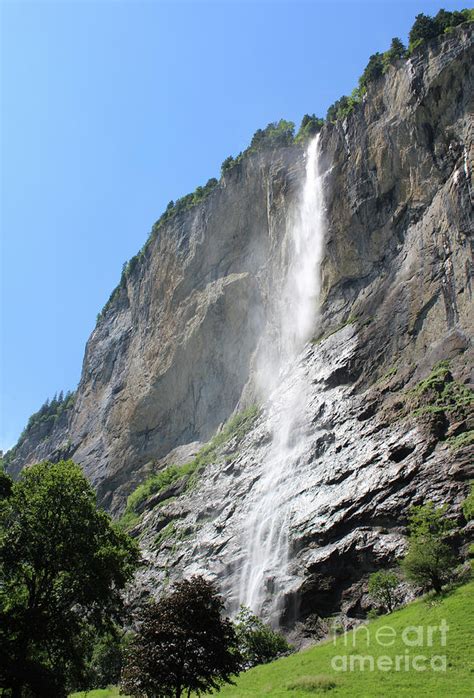 Staubbach Waterfall Lauterbrunnen Switzerland Photograph By Imladris