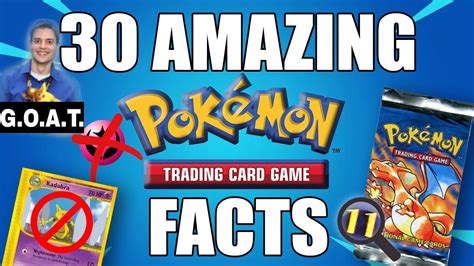 30 Pokemon Facts You Should Know Tcg Edition Youtube