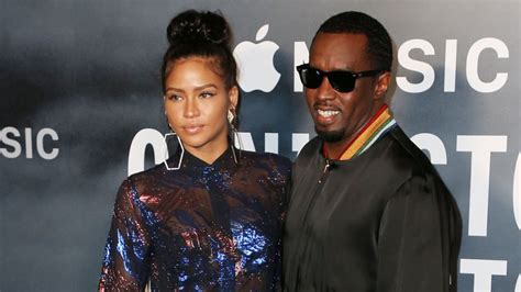 Diddy Leans On Ex Girlfriend Cassie For Support Following Kim Porters Death