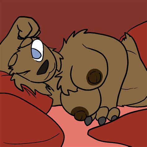 Rule 34 2017 Anthro Bear Bed Breasts Female Looking At Viewer Lying Mammal On Bed Slightly