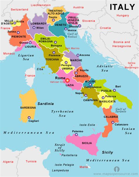Mapa da itália | conhecer um pouco mais sobre as regiões turísticas da itália, com as características e costumes de cada uma delas, bem como os destinos principais, certamente ajuda na hora de definir. SCGSGenealogical Society Blog: CA-SCGS SCGS Italian ...