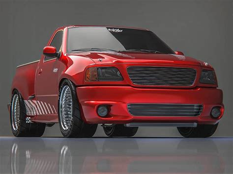 The automaker did everything it could to make. Custom Ford F-150 Lightning Renderings Add A Little Beef ...
