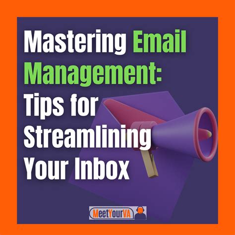 💡mastering Email Management Tips For Streamlining Your Inbox 💡