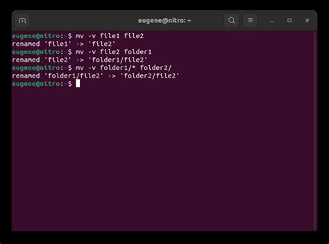 Comment D Placer Des Fichiers Sous Linux Ma Triser La Commande Mv