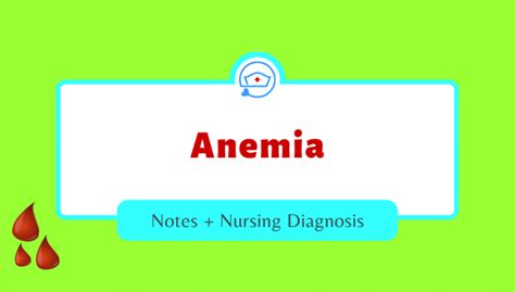 Anemia Nursing Diagnosis