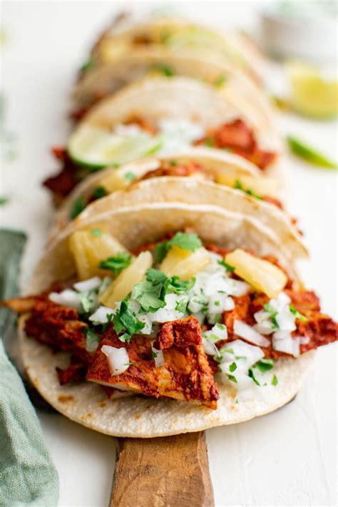 Authentic Tacos Al Pastor Pork Tacos YellowBlissRoad Com