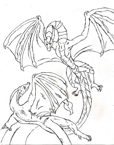 The little dragon throwing fire. Detailed Dragon Coloring Pages - Coloring Home