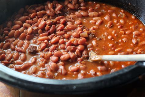 Slow Cooker Bbq Beans Recipe