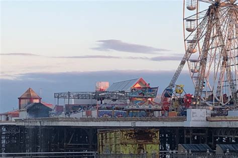 Built in the 1860s, it is also the oldest and longest of the three. 50 firefighters battle Blackpool Pier blaze ...