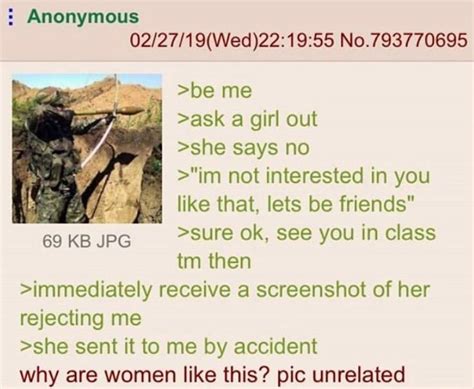 Anon Gets Rejected R Greentext Greentext Stories Know Your Meme