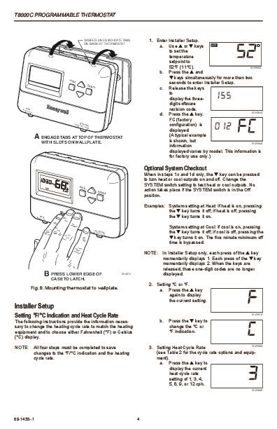 Machine instructions engine is the engine that can disassemble instruction, disassemble its length, assemble instructions and emulate device(processor). Honeywell T8000C Programmable Thermostat Installation ...