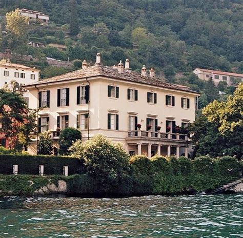 Clooney Residence Lake Como Lake Como Italian Villa