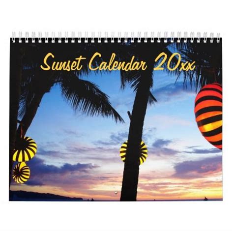 Monthly Sunrise Sunset Printable Calendar Calendar Template 2022