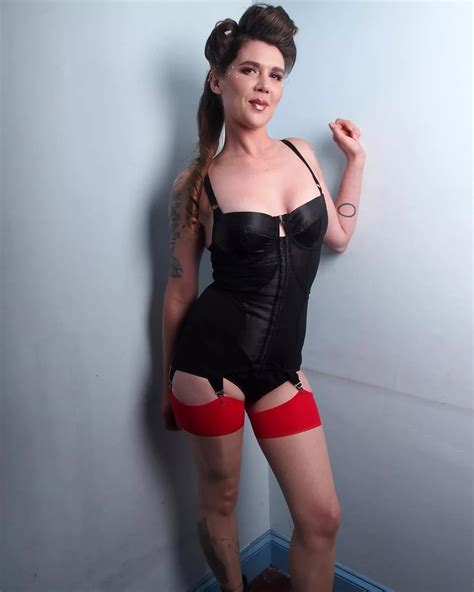 Hannah Rocking What Katie Did Lingerie And Stockings Nudes Pinupstyle