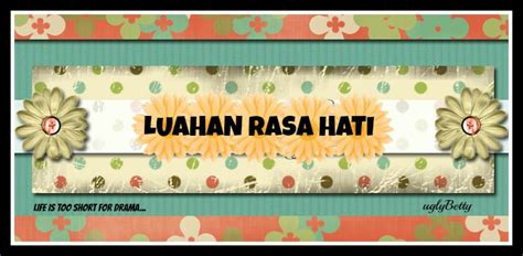 Namun patut saya ceritakana karena ini merupakan pengalaman yang tidak terlupakan. Luahan Rasa Hati: Cerpen : Aku Tetap Cinta