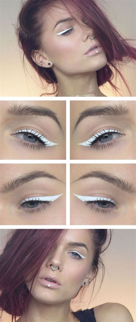 How To Pull Off White Makeup Accents Pretty Designs