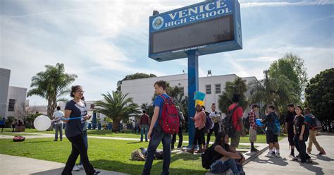 Accusations Of Sex Crimes Unnerve Venice High School The New York Times
