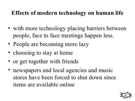 Final Gs Ch P Negative Effects Of Technology On Humans Wildlife