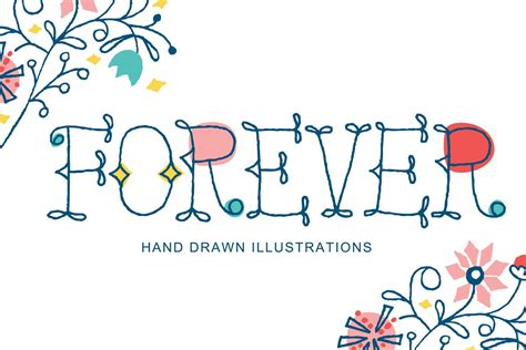 Forever Vector Art Custom Designed Illustrations ~ Creative Market