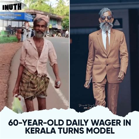 60 Year Old Daily Wager In Kerala Turns Model Makeover Makeover