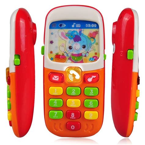Electronic Toy Phone For Kids Baby Mobile Elephone Educational Learning