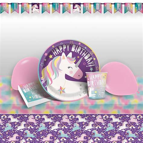 Rainbow Unicorn Party Packs Premium Party Save Smile