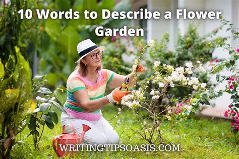 10 Words To Describe A Flower Garden Writing Tips Oasis A Website