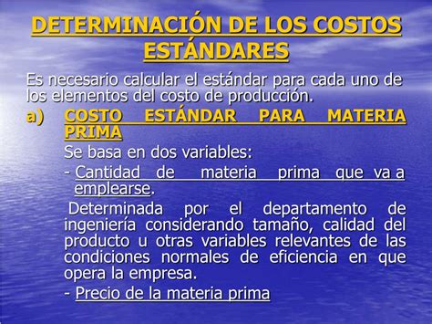 Ppt Costos EstÁndares Powerpoint Presentation Free Download Id6637848