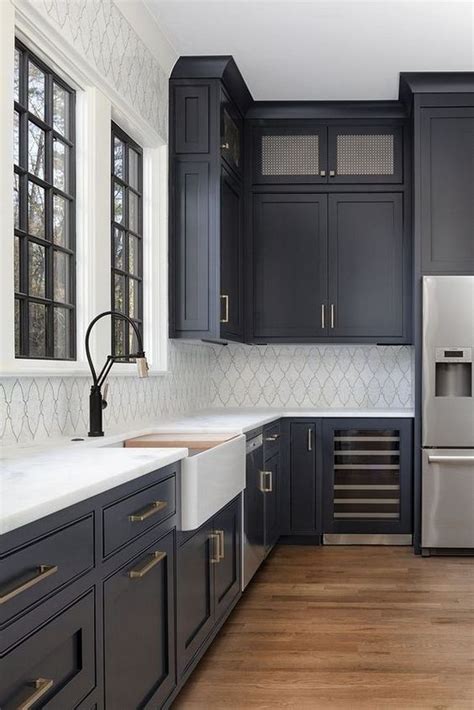 To avoid an overly gloomy look, balance the color with plenty of white on upper cabinetry, walls, or the backsplash. Kitchen With Gray Cabinets: Why To Choose This Trend ...