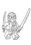 Der rote ninja kai ist leicht reizbar und dazu. Lego Ninjago Kai Nrg Coloring page | Ninjago coloring ...
