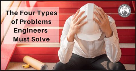 The Four Types Of Problems Engineers Must Solve