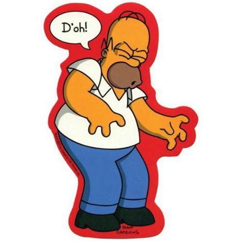 Simpsons Homer Doh Decalamazonautomotive Homer Doh Simpson Homer