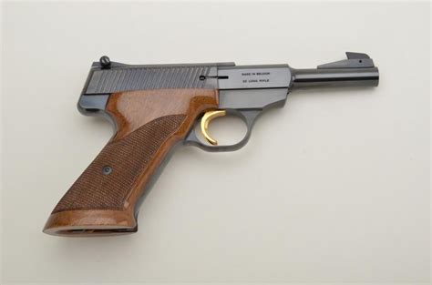 Belgian Made Browning Challenger Semi Auto Pistol 22lr Cal 4 12