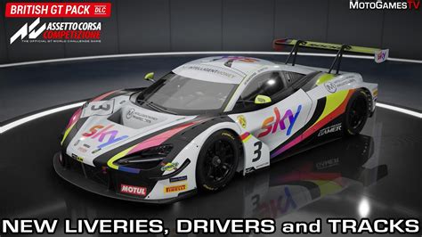 Assetto Corsa Competizione New Liveries Drivers And Tracks From